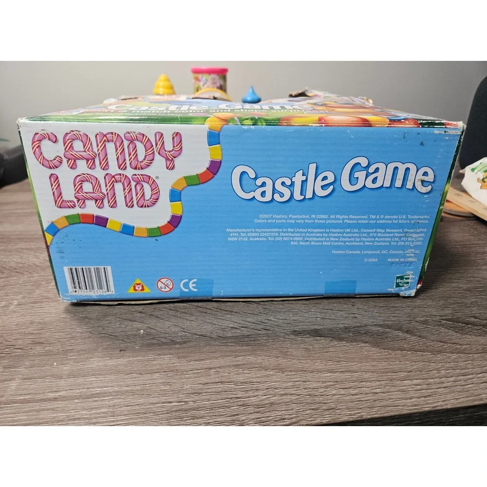 Candyland Castle Game Complete w/ Box Rare 2007 Milton Bradley